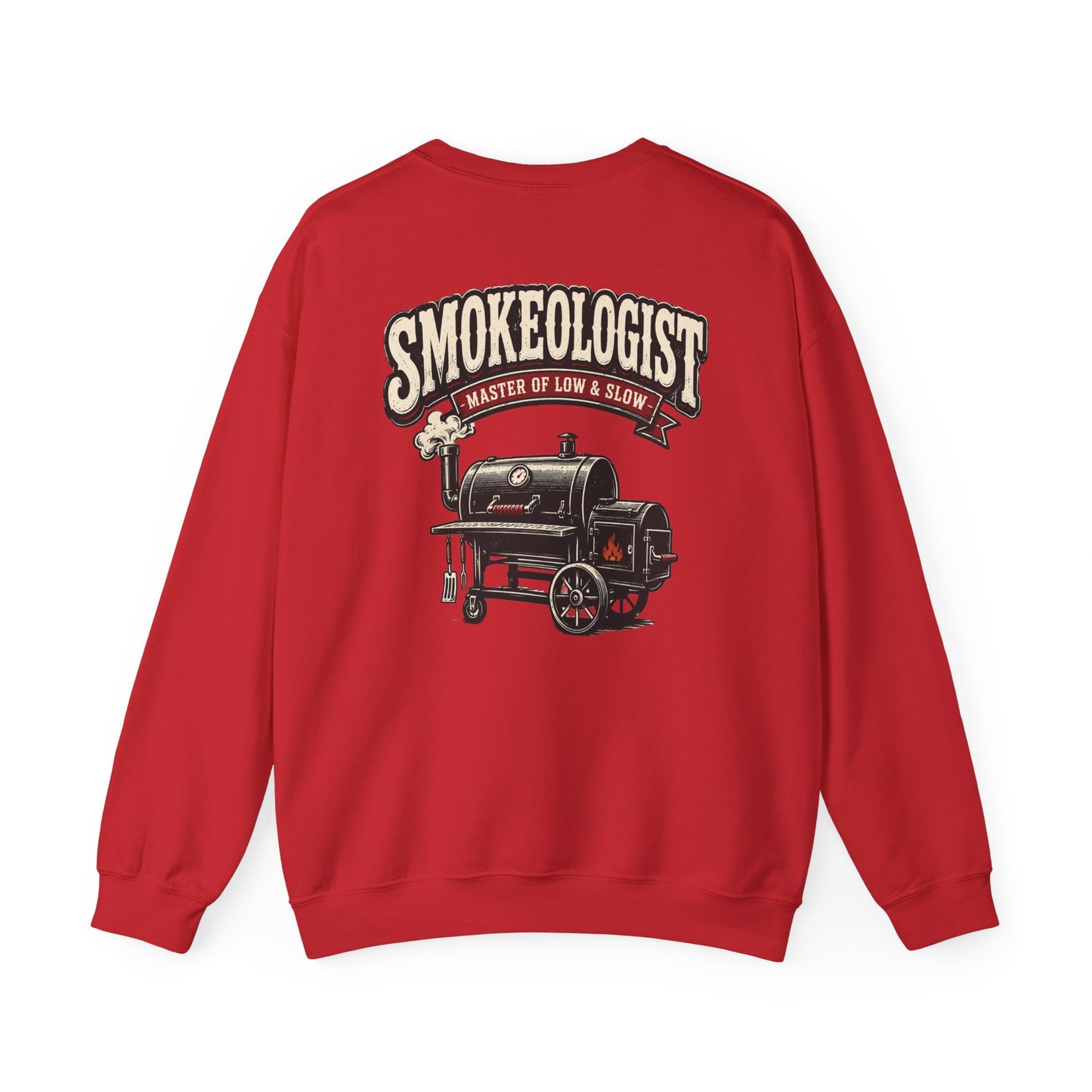 smokeologist master of low & slow bbq sweatshirt sweatshirt fourth colour product image