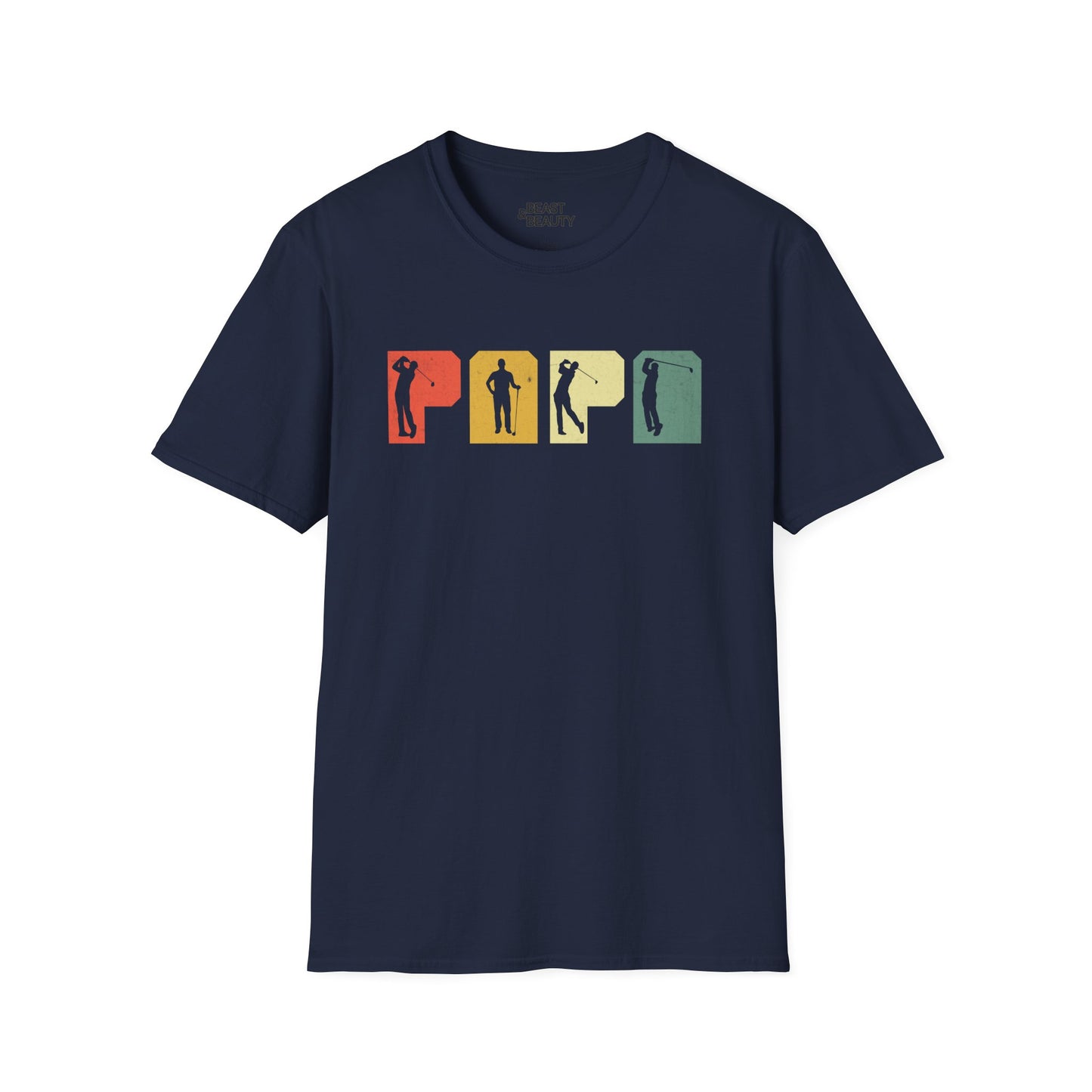 papa golf vintage dad golfer t-shirt t-shirt second colour product image