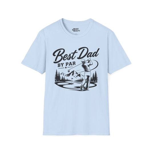 Best Dad By Par Golf T-Shirt t-shirt product image 2 from Beast and Beauty