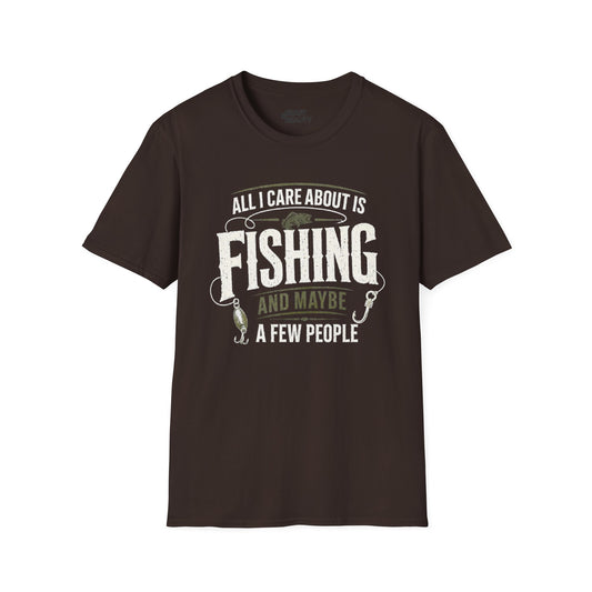 navy t-shirt with funny fishing slogan design for anglers and fishermen