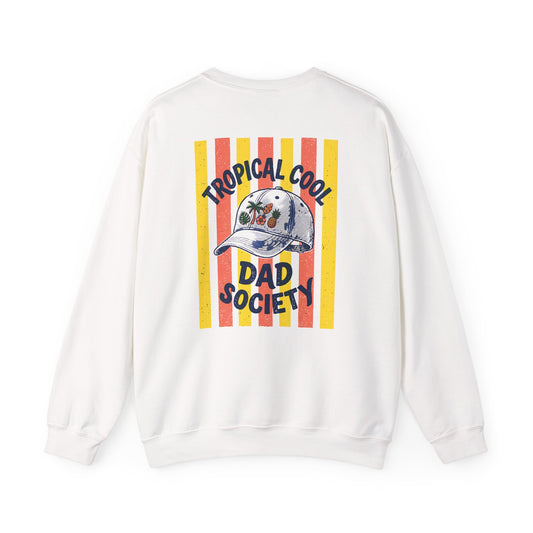 tropical cool dad society summer sweatshirt sweatshirt alternate colour product image