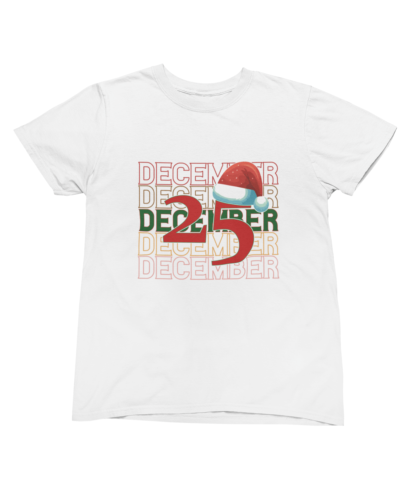 25 December Christmas Sweatshirt – Festive Holiday Jumper T-Shirt / 3XL (Adult) gift_idea unique_gift personalised_gift