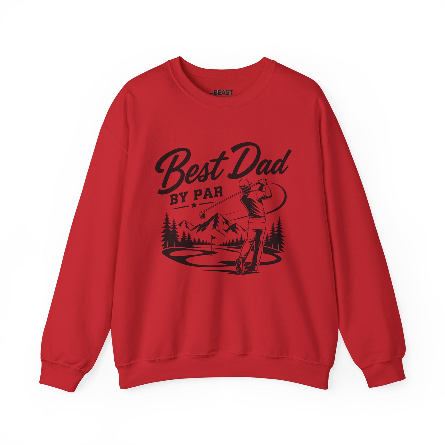 Best Dad By Par Golf Dad Sweatshirt