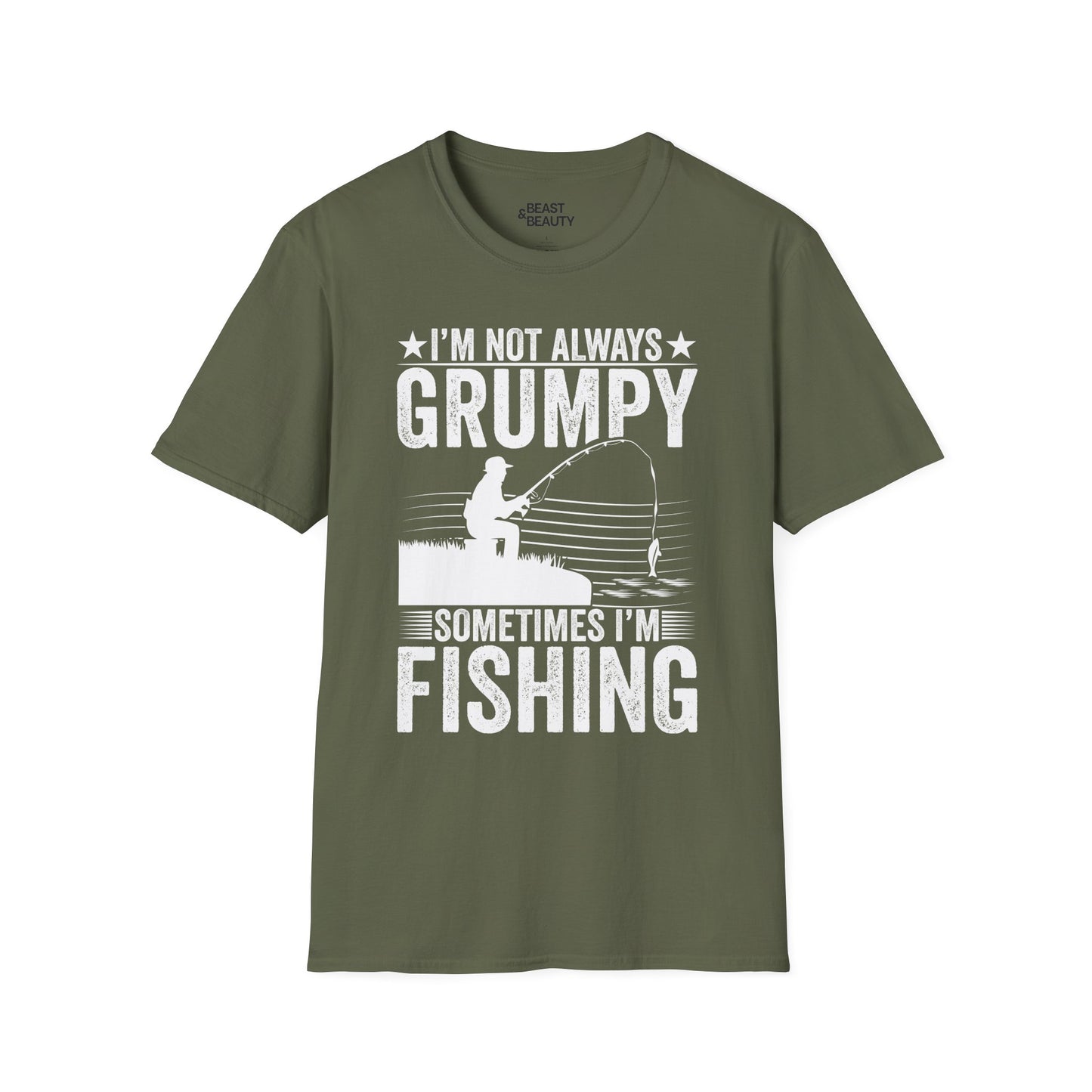 I'm Not Always Grumpy Sometimes I'm Fishing T-Shirt t-shirt product image 7 from Beast and Beauty