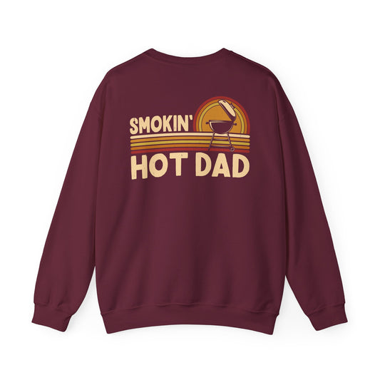 Smokin' Hot Dad BBQ Sweatshirt sweatshirt product image 2 from Beast and Beauty