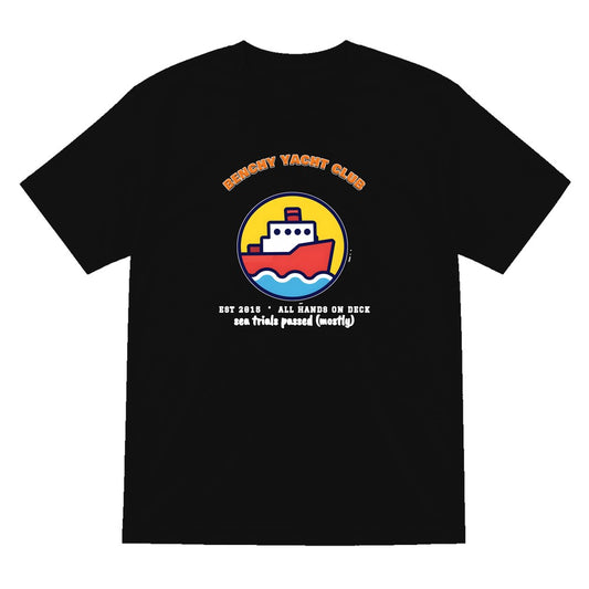 Benchy Yacht Club Funny 3D Printing T-Shirt & Sweatshirt T-Shirt in Black