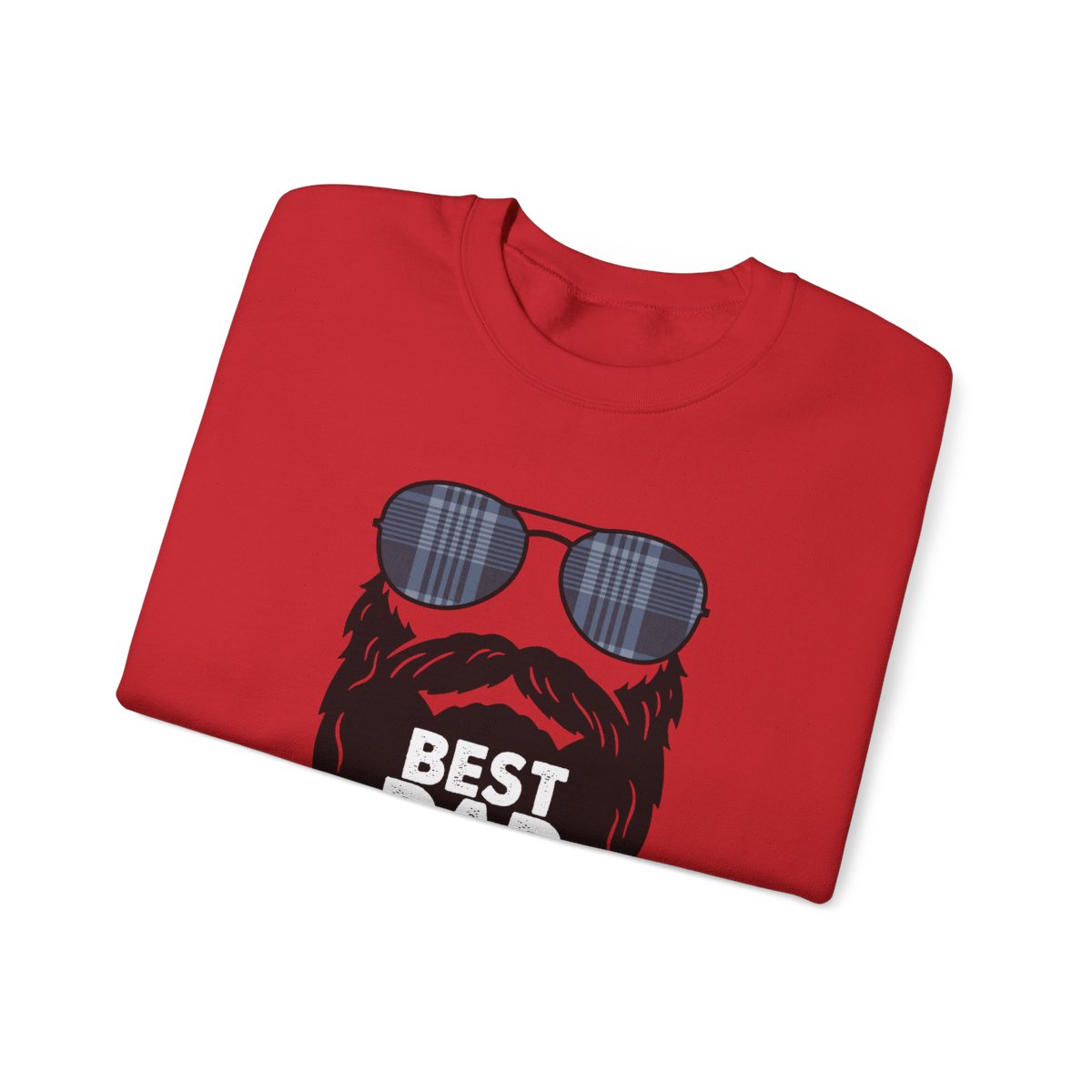 Best Dad Ever Sweatshirt | Funny Bearded Dad Gift | Sizes S-5XL - funny sweatshirt by Cheeky Business