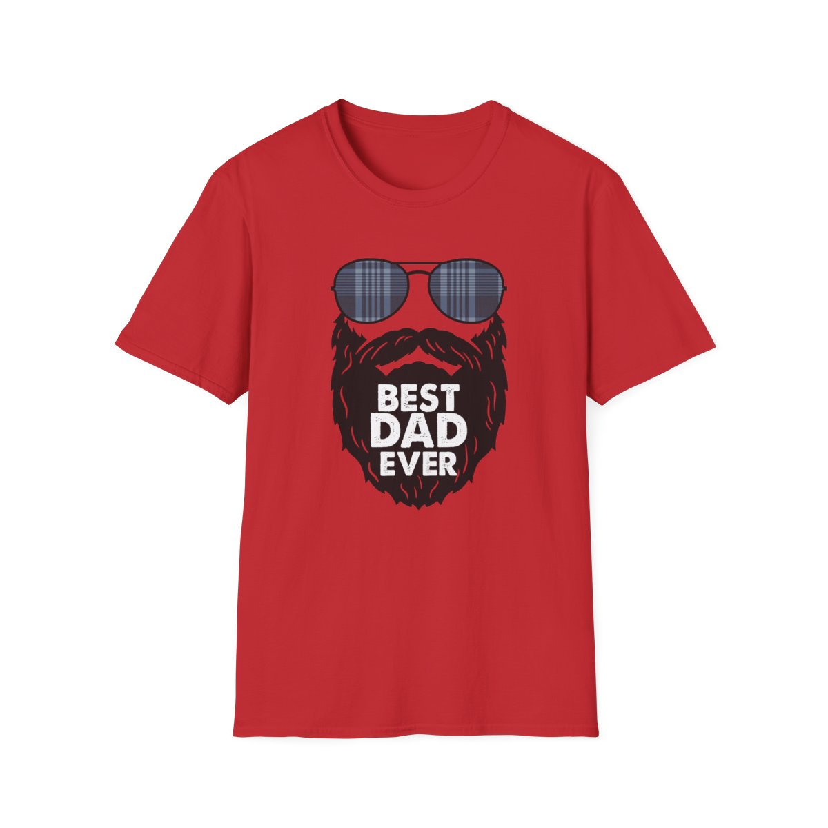 Best Dad Ever T-Shirt | Funny Bearded Dad Gift Tee | Sizes S-3XL - funny t-shirt by Cheeky Business