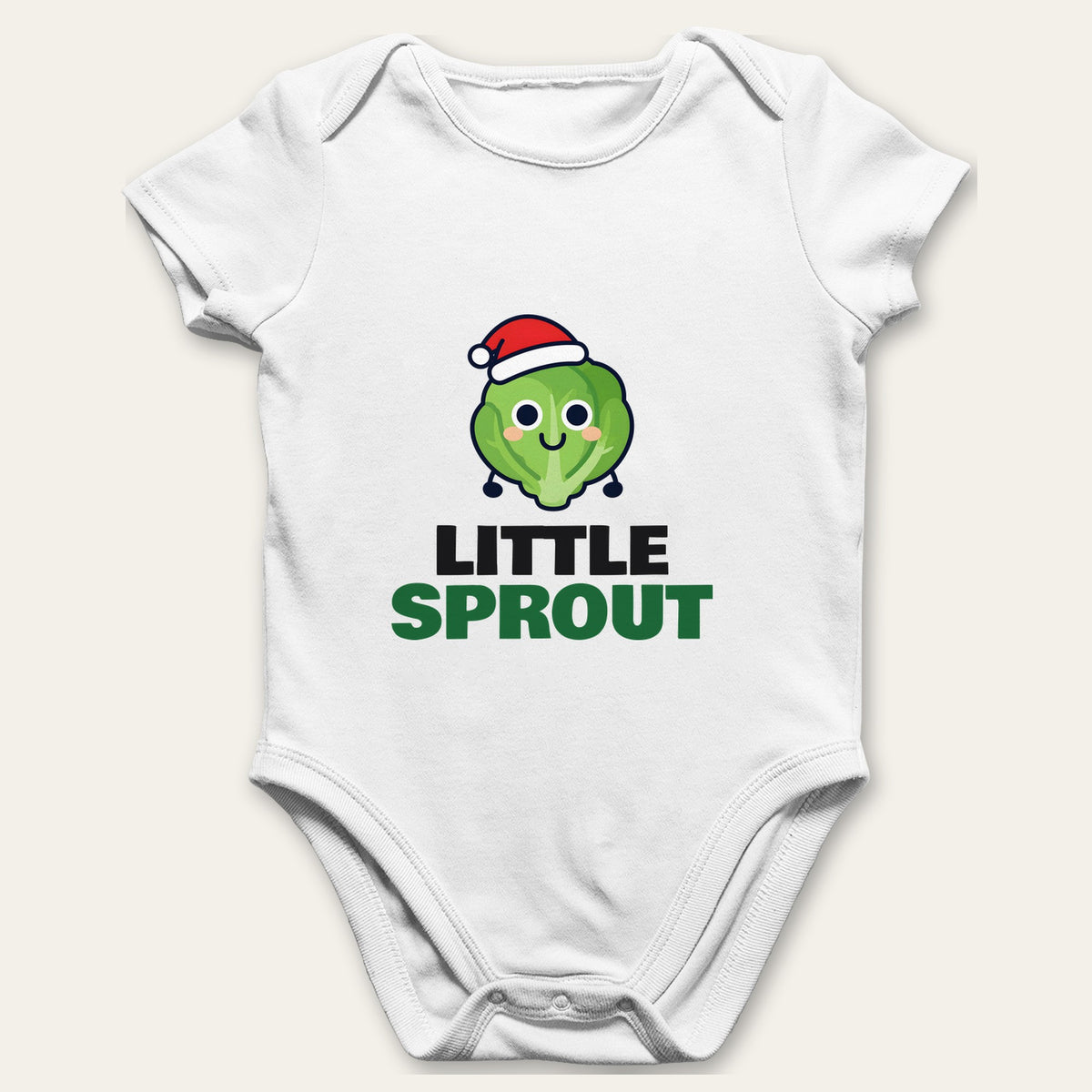 Big Sprout & Little Sprout Christmas matching set baby grow