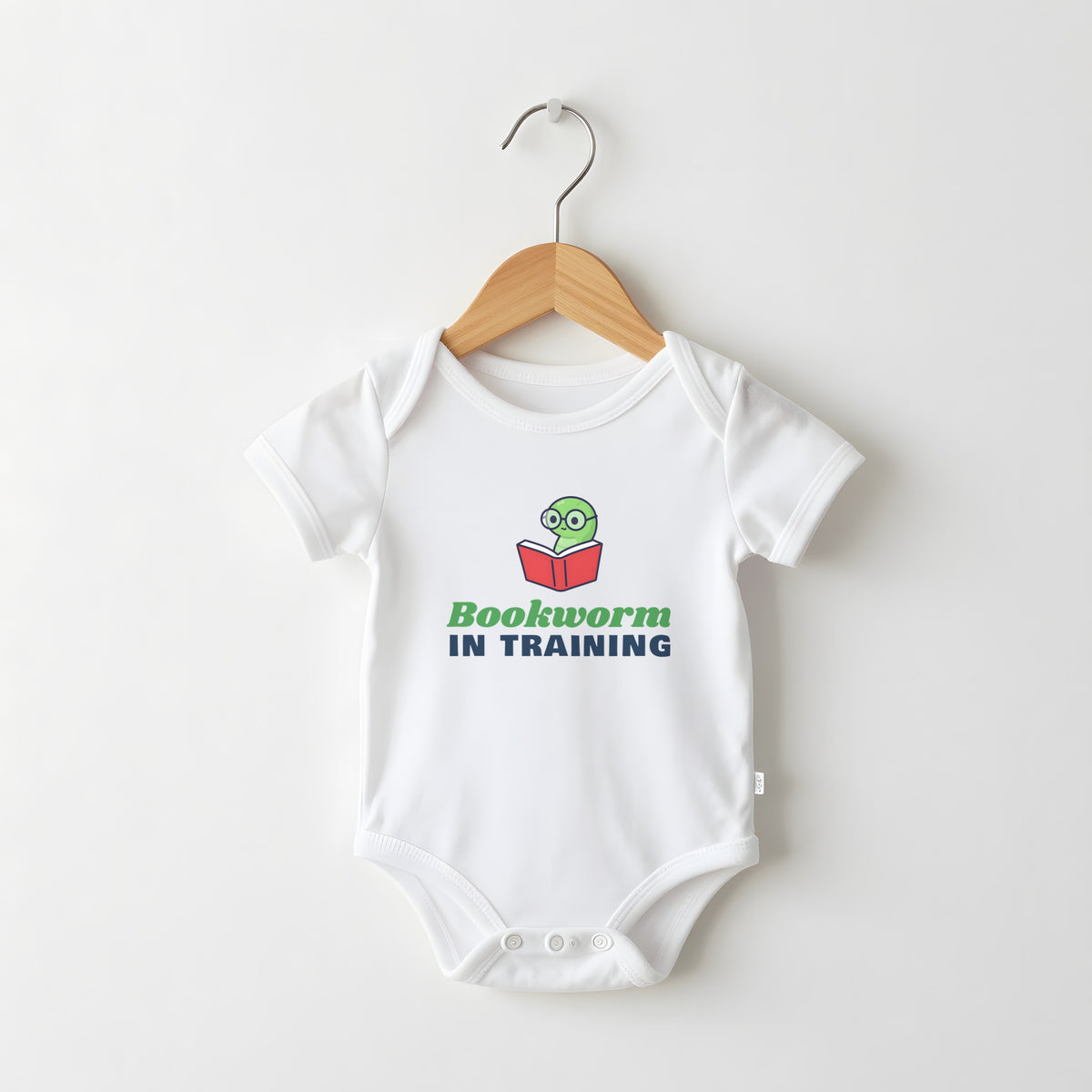 Bookworm In Training funny baby grow