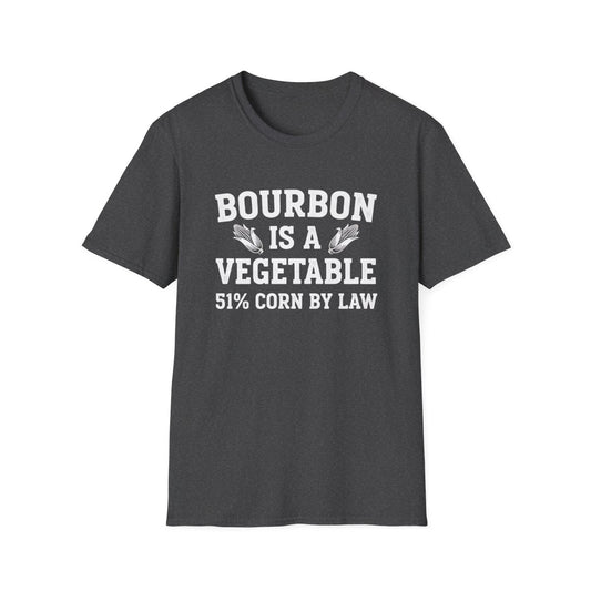 Bourbon Is a Vegetable T-Shirt - funny t-shirt by Cheeky Business