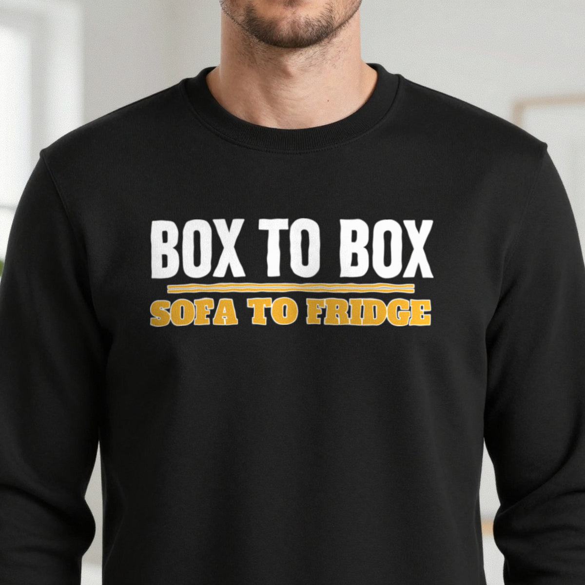 Box To Box Sofa To Fridge Funny Football T-Shirt & Sweatshirt in another colour