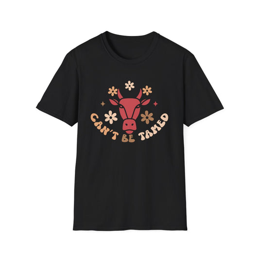 Can’t Be Tamed Cowgirl T-Shirt - funny t-shirt by Cheeky Business