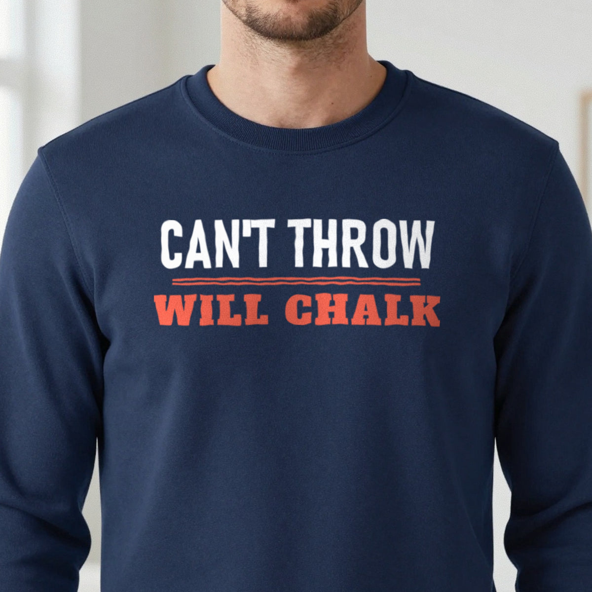 Cannot Throw Will Chalk Funny Darts T-Shirt & Sweatshirt in another colour