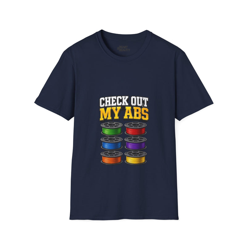 Check Out My ABS T-Shirt