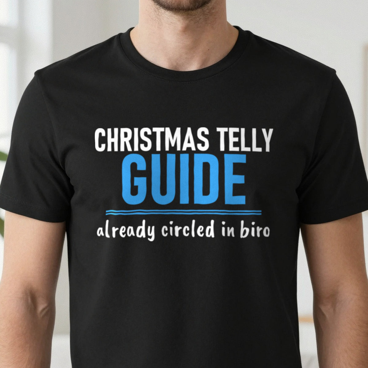 Christmas Telly Guide Already Circled Funny Christmas Jumper & T-Shirt in another colour