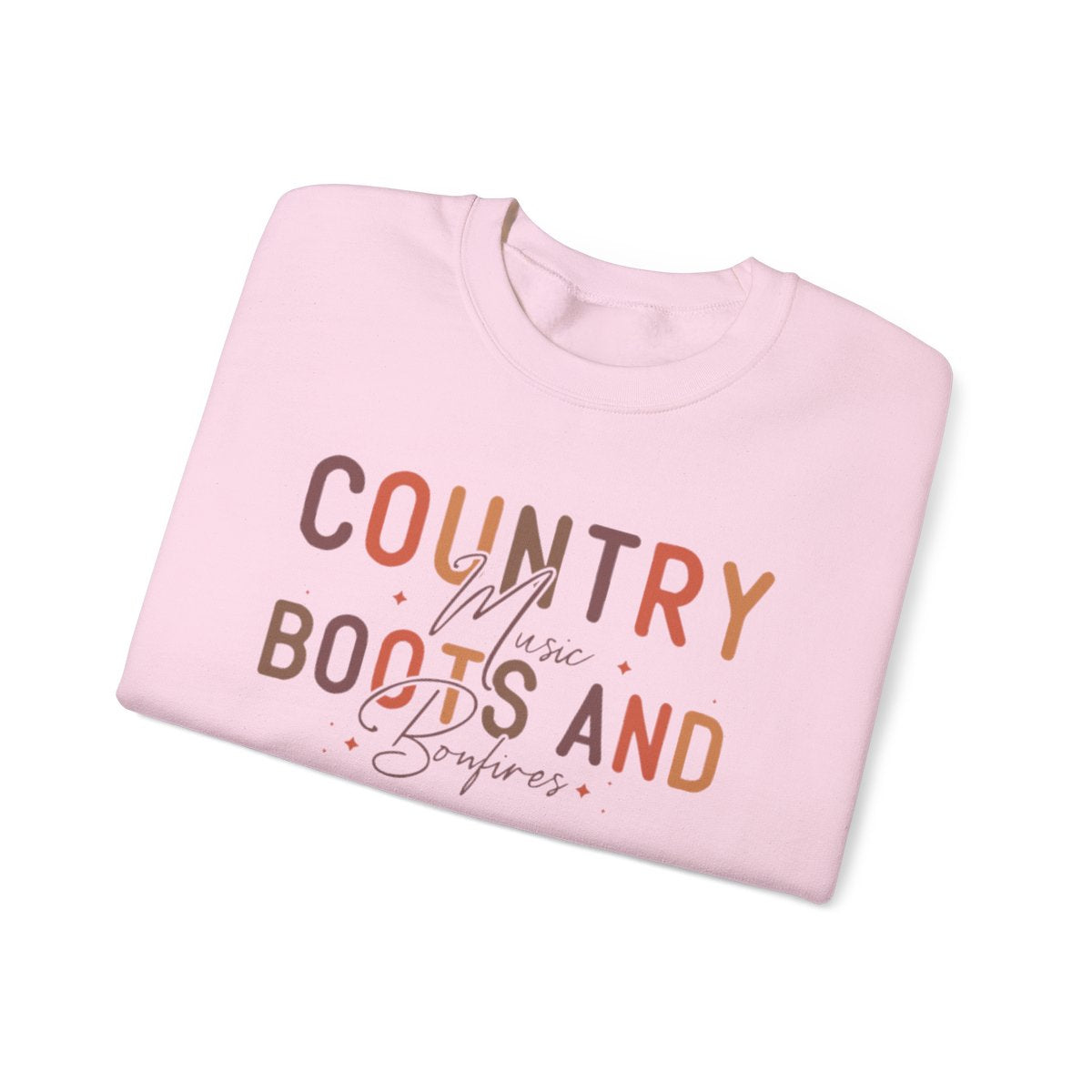 Country Boots and Bonfires Sweatshirt - funny sweatshirt by Cheeky Business