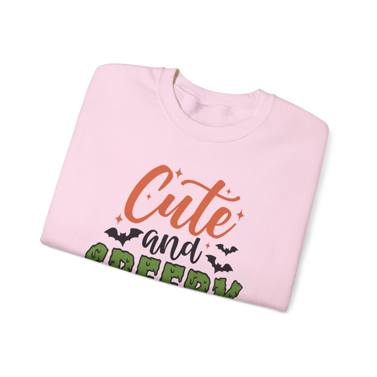 Cute and Creepy Halloween Sweatshirt - funny sweatshirt by Cheeky Business