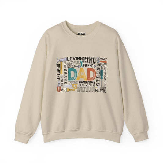 Dad The Handyman Sweatshirt sweatshirt product image 2 from Beast and Beauty