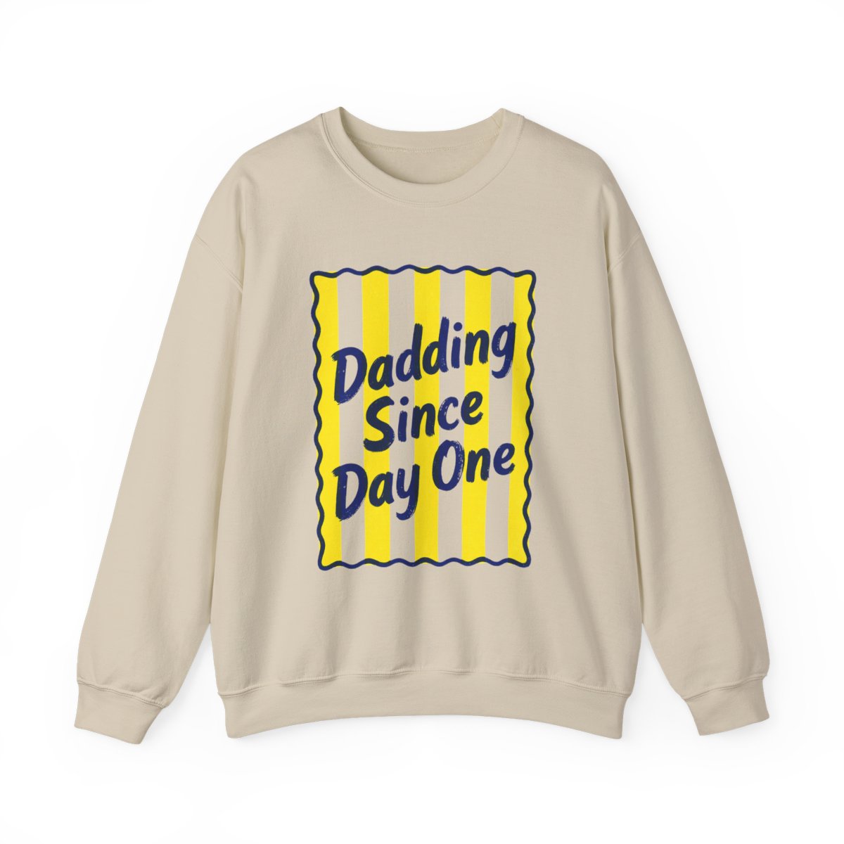 Dadding Since Day One Retro Dad Sweatshirt - funny sweatshirt by Cheeky Business