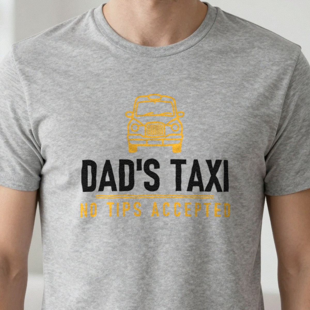 Dad's Taxi Funny Dad T-Shirt & Sweatshirt in another colour