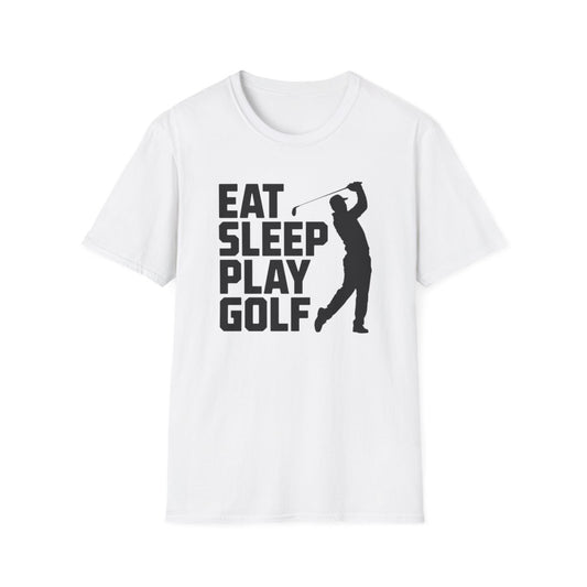 Eat Sleep Play Golf Dad T-Shirt - funny t-shirt by Cheeky Business