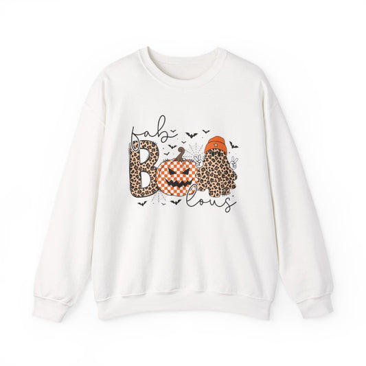 Fab Boo Lous Halloween Sweatshirt - funny sweatshirt by Cheeky Business