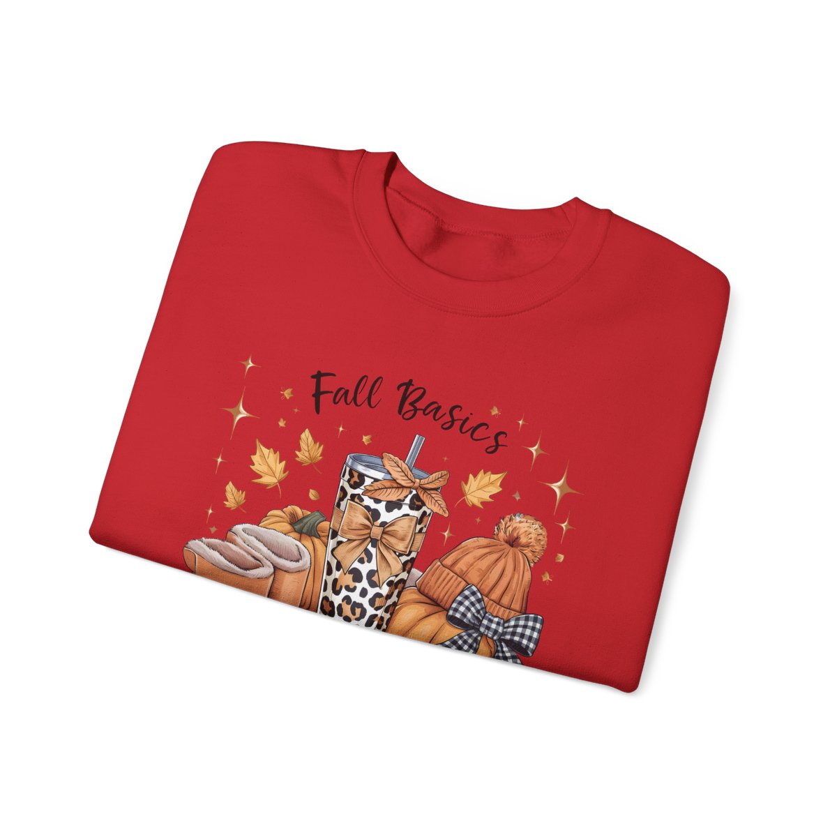 Fall Basics Cozy Essentials Sweatshirt - funny sweatshirt by Cheeky Business