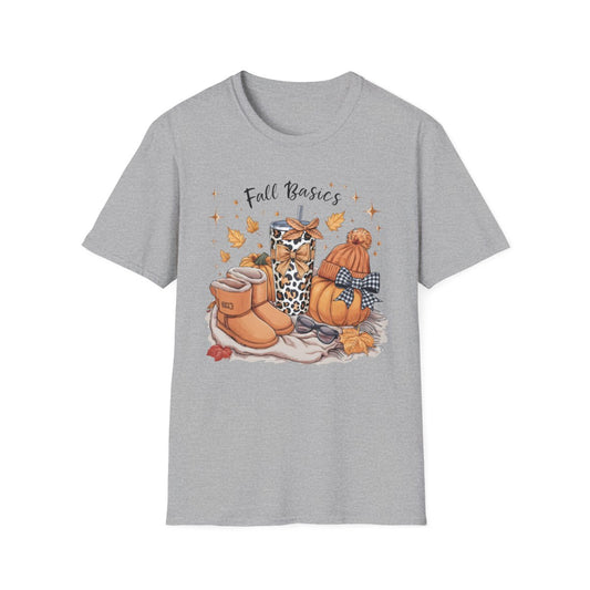 Fall Basics Graphic T-Shirt - funny t-shirt by Cheeky Business
