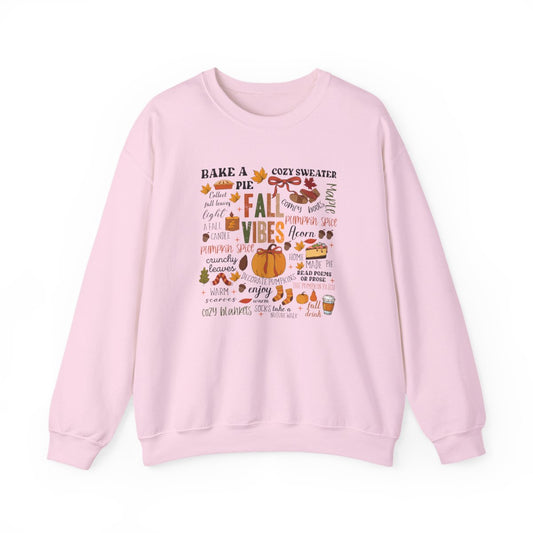 Fall Vibes Autumn Quotes Sweatshirt - funny sweatshirt by Cheeky Business