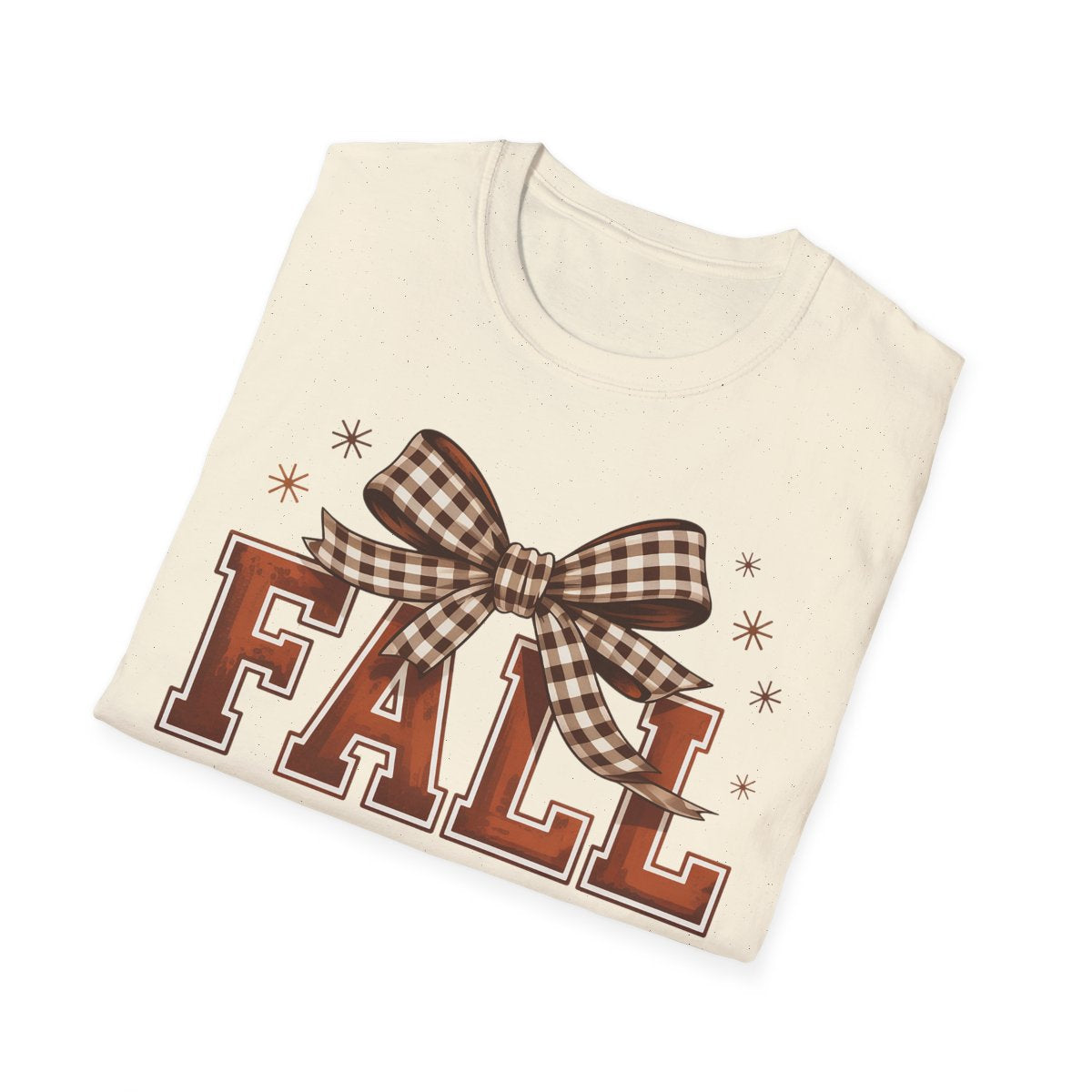 Fall Vibes Bow T-Shirt - funny t-shirt by Cheeky Business