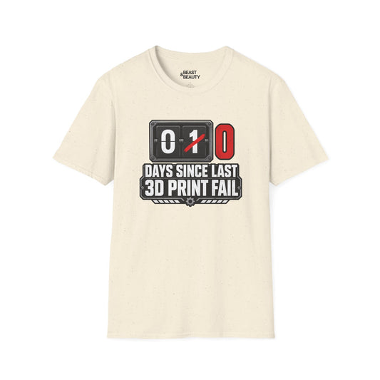 Funny 3D Printing T-Shirt t-shirt product image 2 from Beast and Beauty