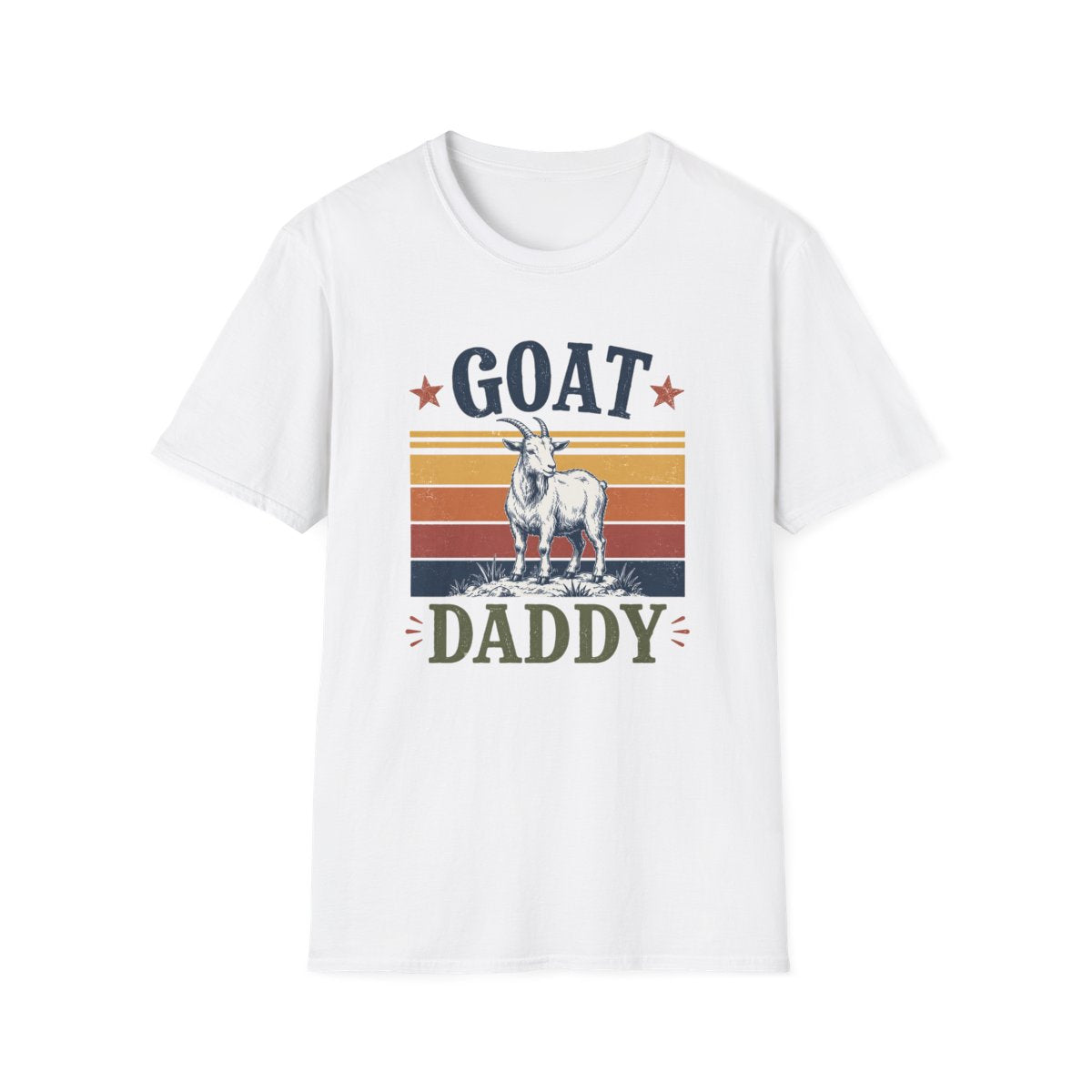 GOAT Daddy Vintage Father's Day T-Shirt - funny t-shirt by Cheeky Business