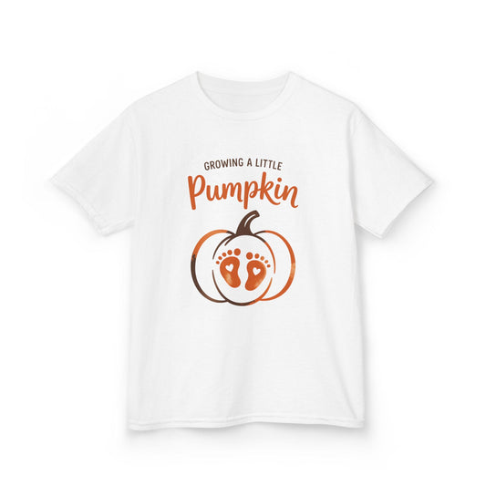 Growing A Little Pumpkin Kids Halloween T-Shirt matching outfit set product image 2 from Beast and Beauty