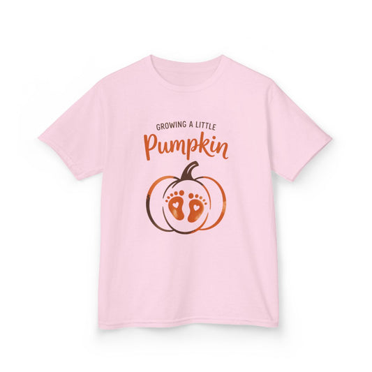 Growing A Little Pumpkin Kids Halloween T-Shirt - funny t-shirt by Cheeky Business