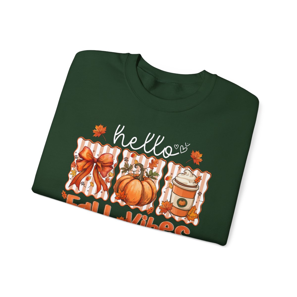 Hello Fall Vibes Sweatshirt - funny sweatshirt by Cheeky Business