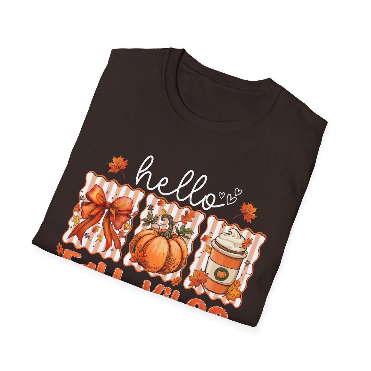 Hello Fall Vibes T-Shirt - funny t-shirt by Cheeky Business