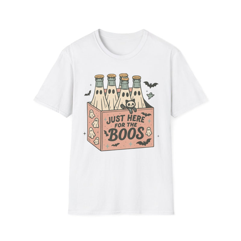 Just Here For The Boos Funny Halloween T-Shirt