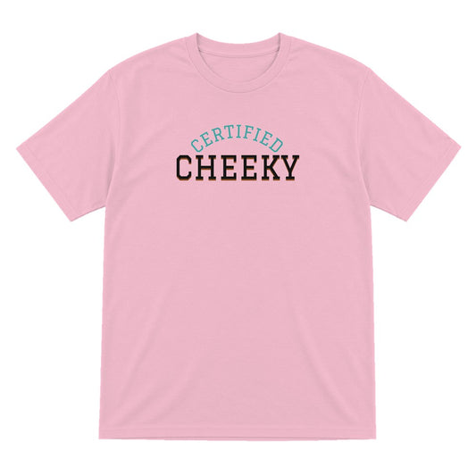 Kids Certified Cheeky T-Shirt, Sweatshirt & Hoodie T-Shirt in Light Pink
