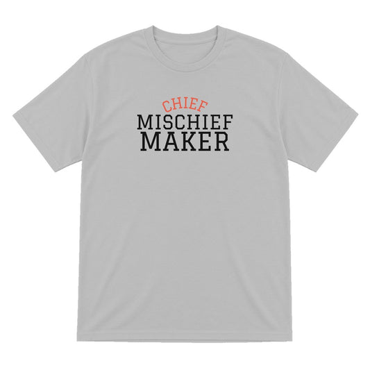 Kids Chief Mischief Maker T-Shirt, Sweatshirt & Hoodie T-Shirt in Sport Grey