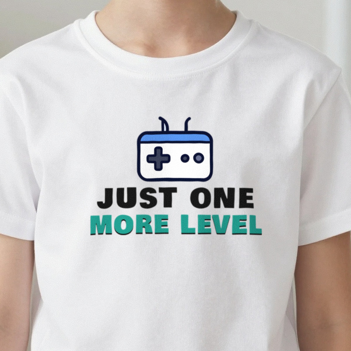 Kids Just One More Level Gaming T-Shirt & Sweatshirt in another colour