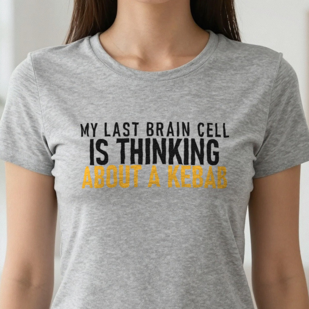 My Last Brain Cell Is Thinking About A Kebab Funny Food T-Shirt & Sweatshirt in another colour