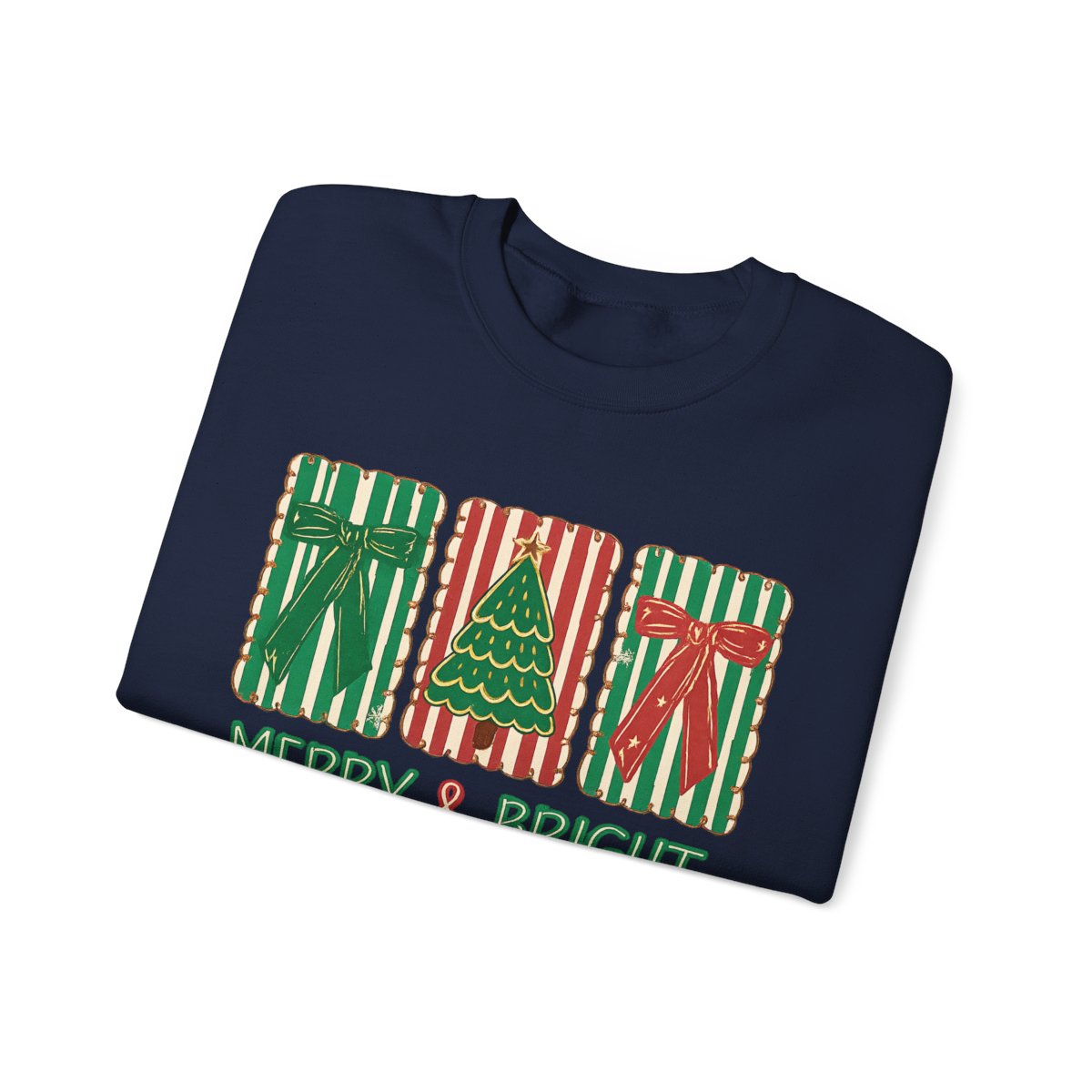 Merry & Bright Christmas Sweatshirt