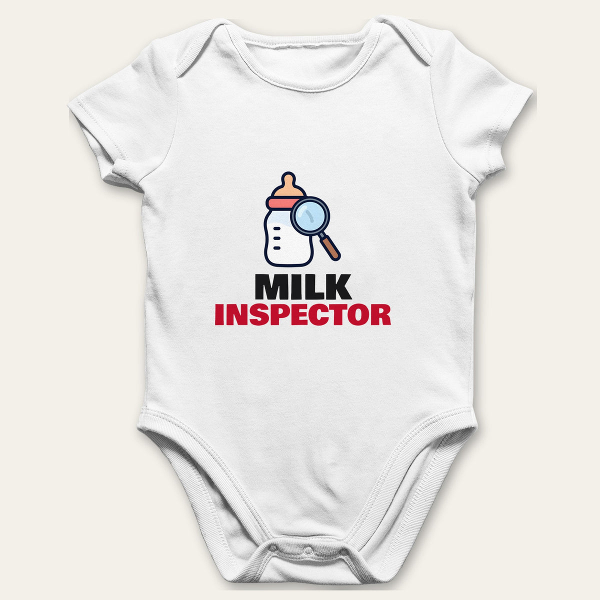 Milk Supplier & Milk Inspector Mum and Baby Set matching set baby grow