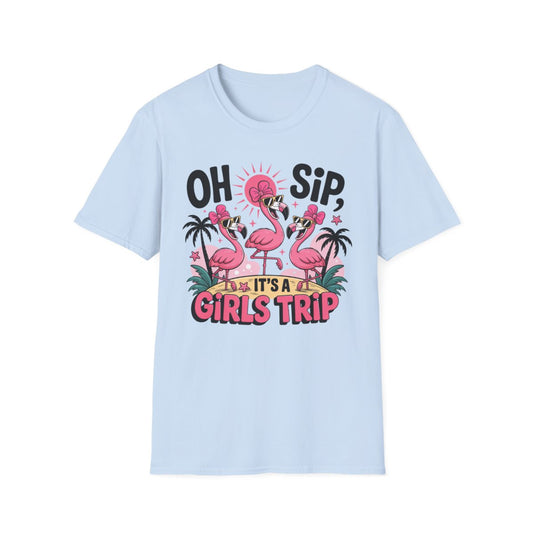 Oh Sip It’s a Girls Trip T-Shirt - funny t-shirt by Cheeky Business