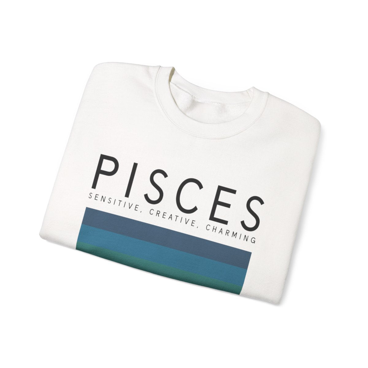Pisces Zodiac Sign Adult Sweatshirt - funny sweatshirt by Cheeky Business