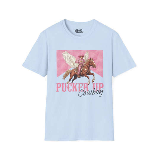 Pucker Up Cowboy T-Shirt t-shirt product image 2 from Beast and Beauty