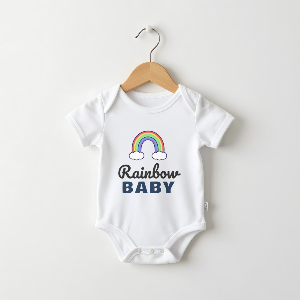 Rainbow Baby funny baby grow