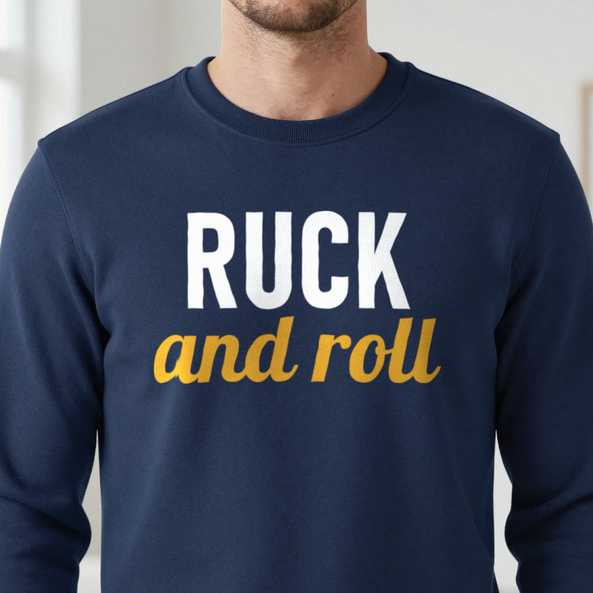 Ruck And Roll Funny Rugby T-Shirt & Sweatshirt in another colour
