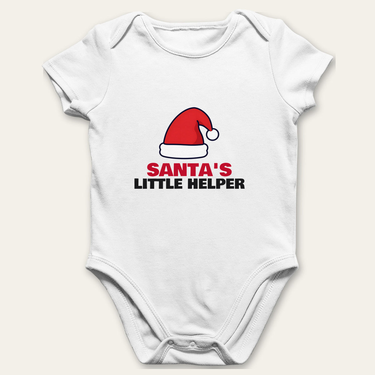 Santa's Favourite & Santa's Little Helper Christmas matching set baby grow
